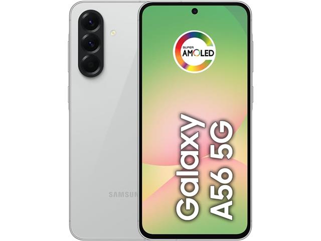 Samsung Galaxy A56 5G Cinza 256GB, 8GB RAM, Câ...