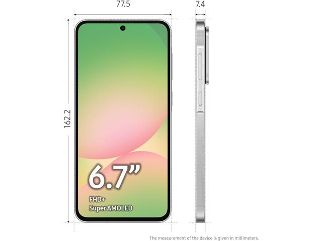 Samsung Galaxy A56 5G Cinza 256GB, 8GB RAM, Câmera 50MP, Tela 6.7" - 5