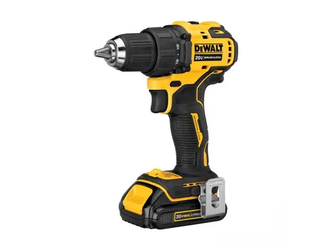 Taladro Inalámbrico Rotación 13 mm 20 V/2 Baterías DeWalt