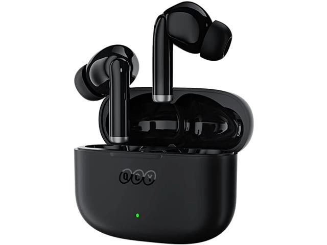 Audífono Bluetooth QYC T19 ENC, Negro