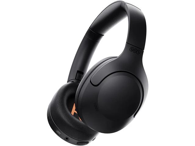 Audífono Bluetooth Over Ear QYC H3 ANC Lite 50hrs, Negro