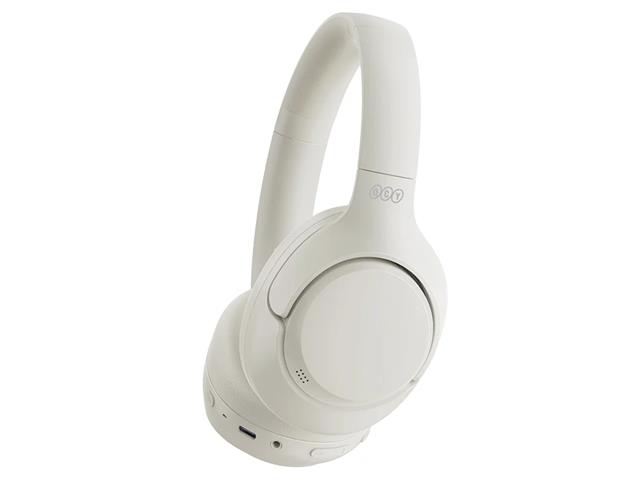 Audífono Bluetooth Over Ear QYC H3 ANC 60hrs, Blanco