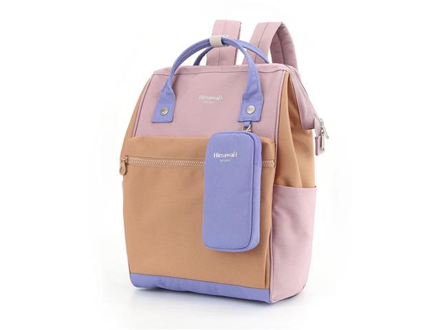 Mochila Himawari Yuri, Naranja - Rosa - Lila