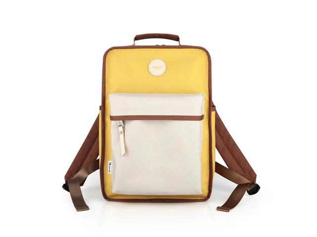 Mochila Himawari Porta Laptop, Amarillo