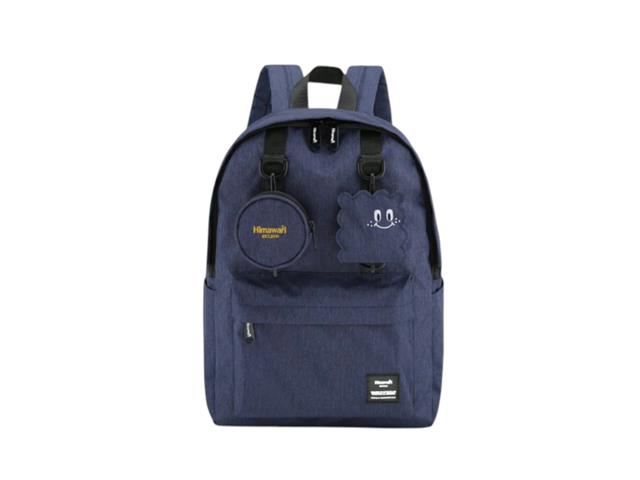 Mochila Himawari Multibolsillos, Azul