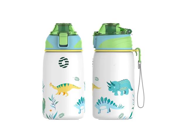 Tomatodo insulado infantil FJBottle 400 ml, Blanco