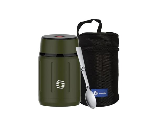 Termo para comida FJBottle 750 ml, Verde Olivo