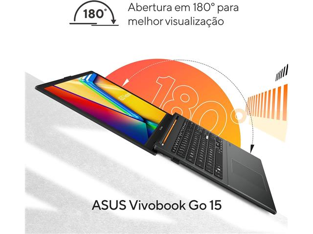 NOTEBOOK ASUS E1504 RYZEN 3 7320U 8GB 256GB SSD 15.6" W11 - 4