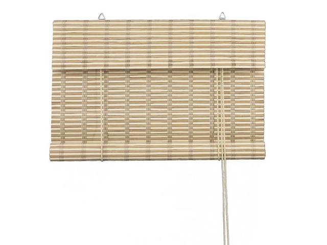 Colecao Bauhaus Persiana Rolo Bambu 120X160 Cor Honey Mapple - 1