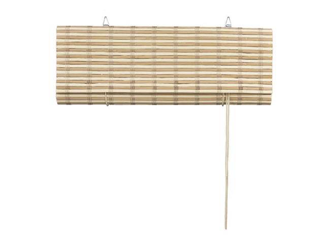 Colecao Bauhaus Persiana Rolo Bambu 120X160 Cor Honey Mapple - 2