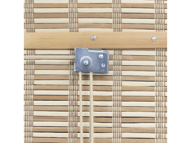 Colecao Bauhaus Persiana Rolo Bambu 120X160 Cor Honey Mapple - 3