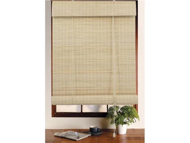 Colecao Bauhaus Persiana Rolo Bambu 160X160 Cor Fresno - 1