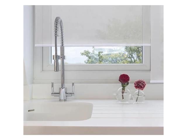 Screen Persiana Rolo Solar 160X160 Branca - 2