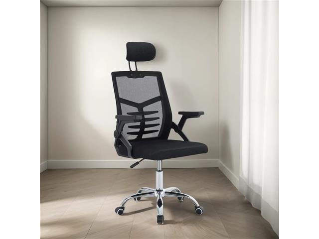 Cadeira De Escritorio Malha Com Encosto Athos ...