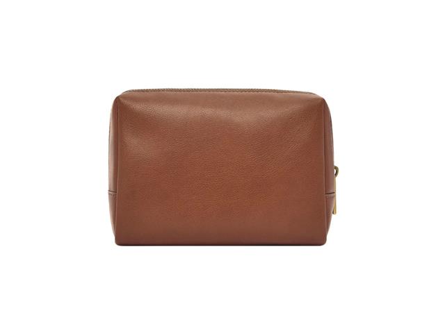 Neceser Fossil Sofía Unisex, Marrón