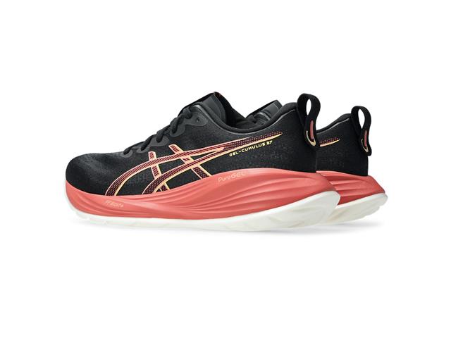 Tênis Asics Gel-Cumulus 27 Black/Orange Glow Fem Tam 35 - 1
