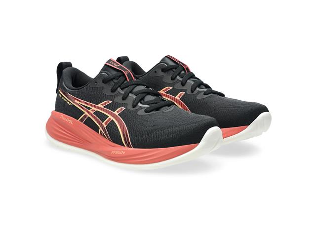Tênis Asics Gel-Cumulus 27 Black/Orange Glow Fem Tam 38
