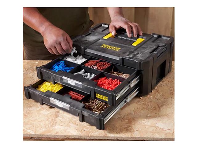 2 Gavetas Stanley FatMax Pro-Stack Organizadora 40x30x15cm - 3