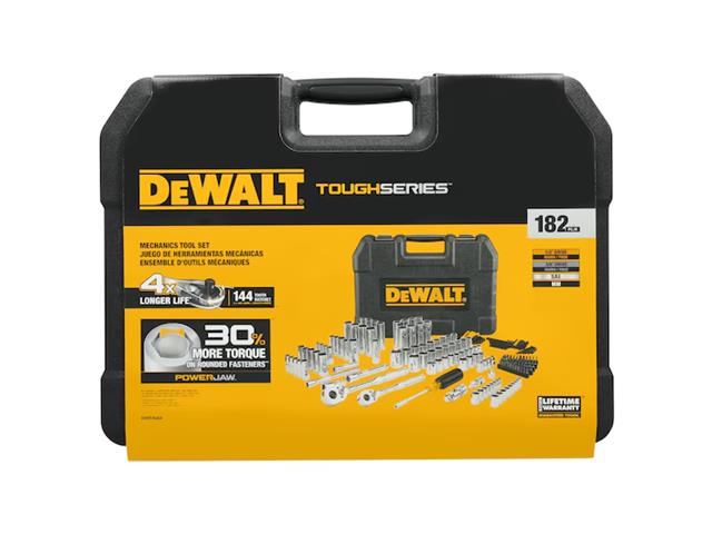 Jogo de Ferramentas Mecânicas DeWalt 182 Peças - 4