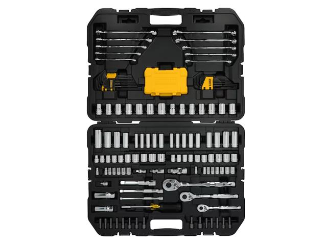 Jogo de Ferramentas Mecânicas DeWalt 155 Peças - 1