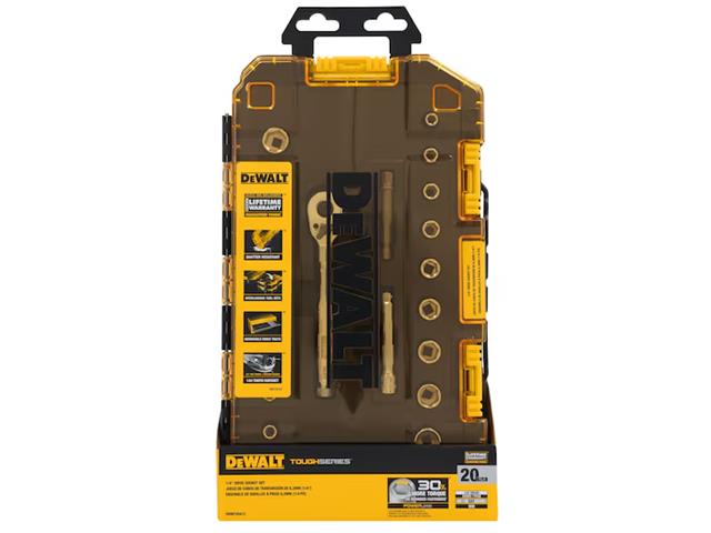 Jogo de Ferramentas Mecânicas DeWalt 20 Peças - 4