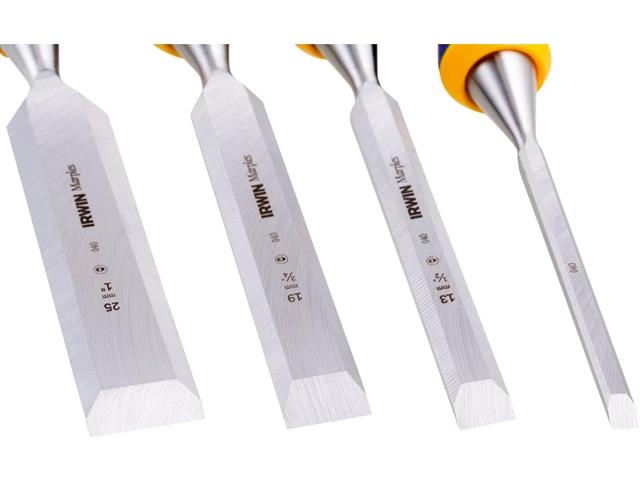 Jogo de Formões Irwin 1/4 a 1" para Construção - 1