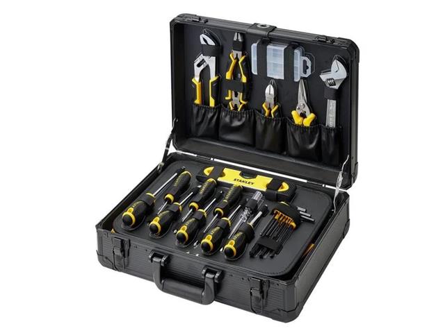 Jogo de Ferramentas Stanley 141 Peças para Manutenção - 1