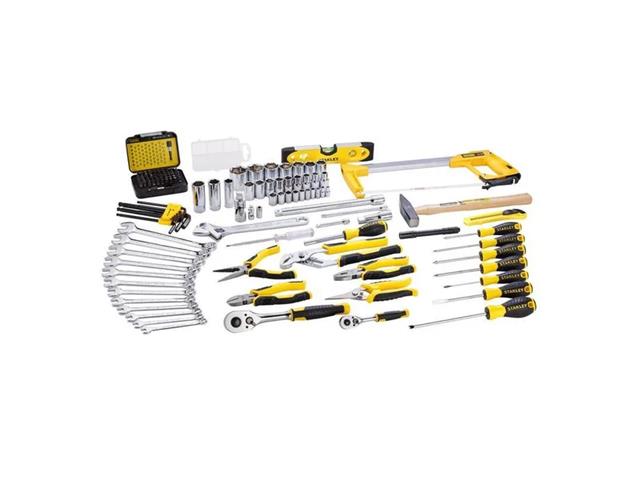 Jogo de Ferramentas Stanley 141 Peças para Manutenção - 4