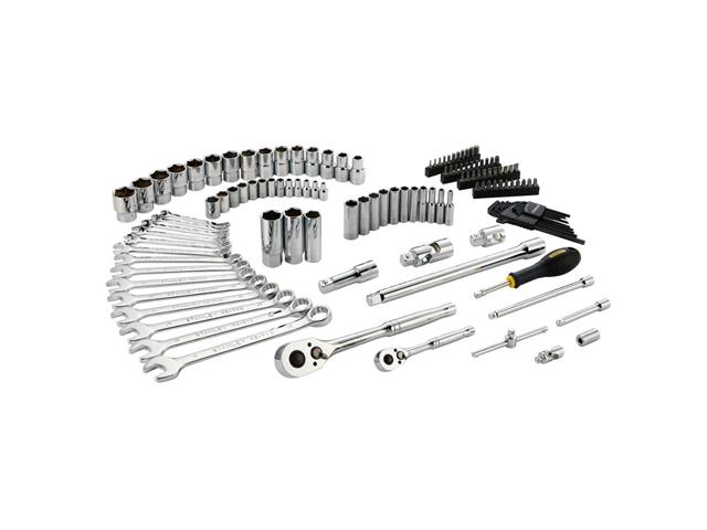 Caixa com 3 Gavetas Stanley e Jogo de 126 Peças - 1