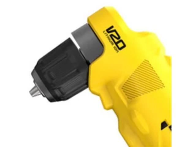 Furadeira Angular Stanley 3/8" 20V Sem Bateria - 1