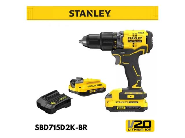 Kit Stanley Parafusadeira e Furadeira 1/2" 20V - 2
