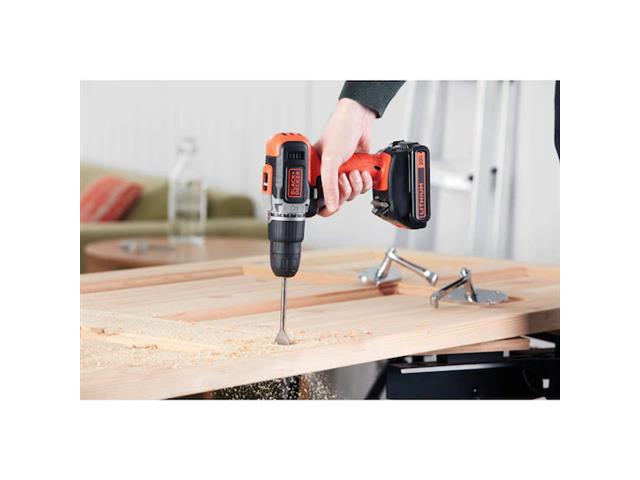 Parafusadeira Impacto Black+Decker 20V 1 Bateria - 3