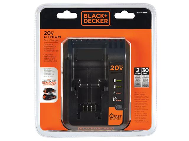 Carregador Black+Decker 20V 2Ah Power Connect - 3