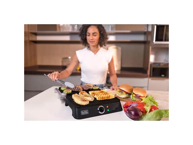 Grill Elétrico Black+Decker Gourmand Chapas Removíveis 110V - 3