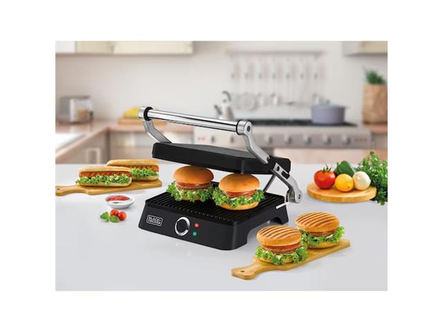Grill Elétrico Black+Decker Gourmand Chapas Removíveis 110V - 4