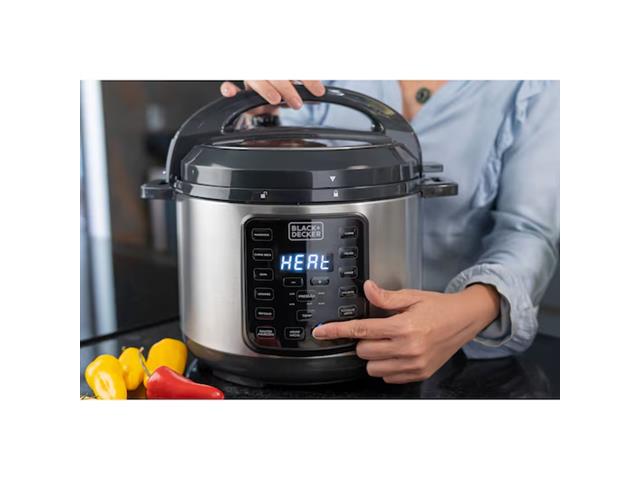 Panela de Pressão Elétrica Black+Decker Gourmand 5L 220V - 4