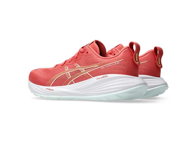 Tênis Asics GEL-CUMULUS 27 DARK PINK CLAY/CREAM Fem - 1
