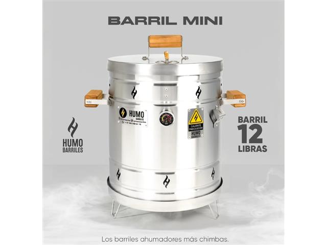 Barril Asador Mini de 12 libras