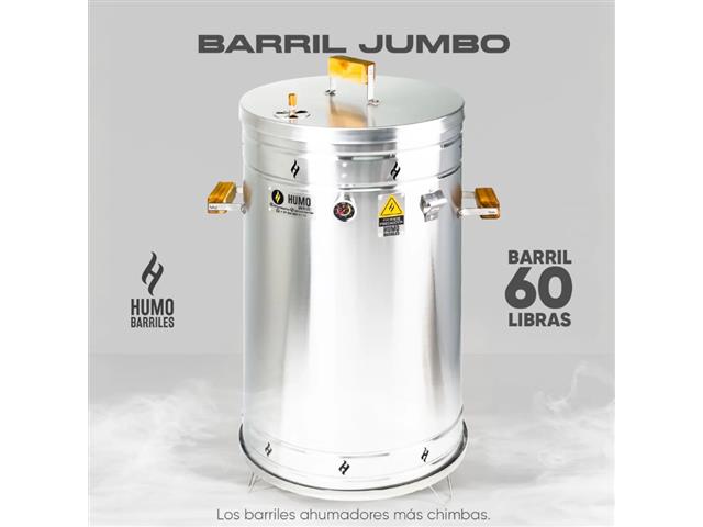 Barril Asador Jumbo de 60 libras