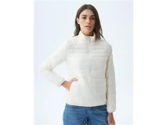 L - CHAQUETA MUJER TOGS ULTRA LIGHT CRUDO