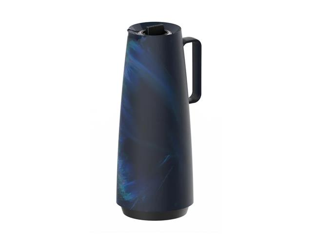 Jarra insulada Tramontina Exata en Plástico  Marmolado Azul 1 L