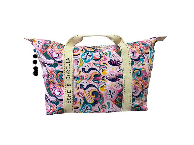 Bolso Esme & Odrilia Weekender Pink Paisley