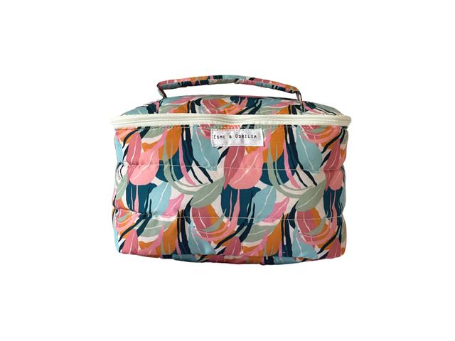 Neceser Oversized Esme & Odrilia Hojas Pasteles