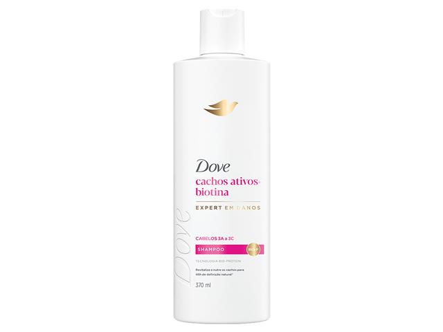 Shampoo Dove Cachos Ativos + Biotina Frasco 37...