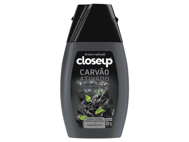 Gel Dental Carvão Ativado Menta Closeup Frasco...