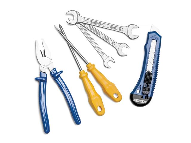 Kit de Ferramentas com Alicate Universal Tramontina 7 peças - 1