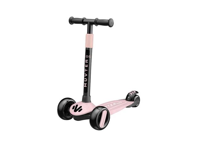 Scooter para Niños Muvter Kids con luz LED Rosa