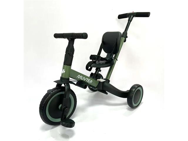 Triciclo Multifuncional 5 en 1 Muvter Ride Verde