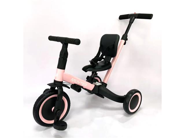 Triciclo Multifuncional 5 en 1 Muvter Ride Rosa