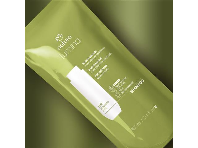 Refil Shampoo Equilibrante Antioleosidade Natura Lumina 300ML - 2